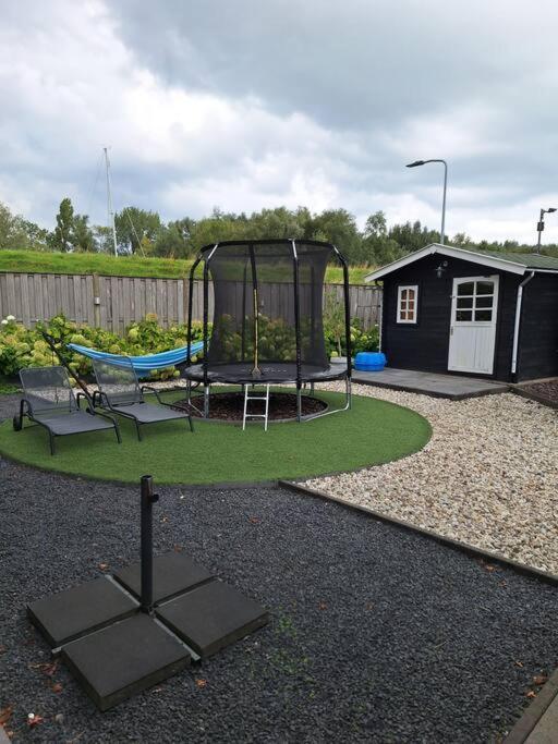Family Wellness Lodge 4 Personen Zuid-Holland! Ooltgensplaat Экстерьер фото